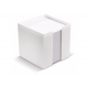 Cube publicitaire 10 x 10 cm 800 feuilles blanches