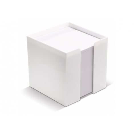 Cube publicitaire 10 x 10 cm 800 feuilles blanches
