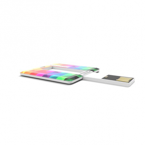 Clé USB publicitaire - SQUARE CARD