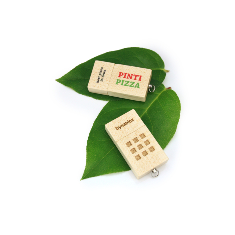 Clé USB en bois personnalisable - ECO WOOD