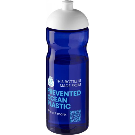 Bouteille sport publicitaire en plastique recyclé 650 ml H2O Eco