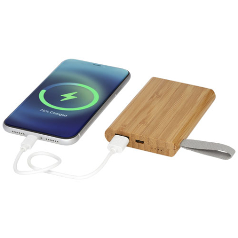 Batterie promotionnelle en bambou 5000 mAh Tulda