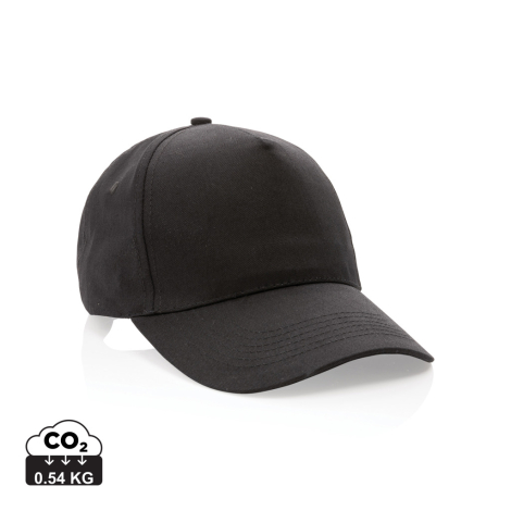 Casquette à personnaliser coton recyclé 5 pans Impact AWARE™