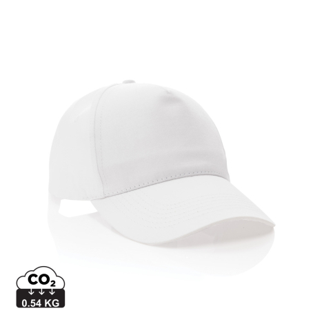 Casquette à personnaliser coton recyclé 5 pans Impact AWARE™