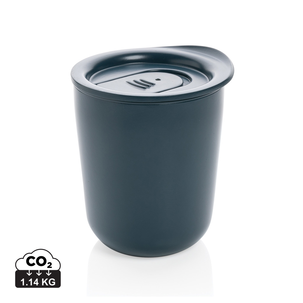 Mug antimicrobien publicitaire 250 ml Bleu