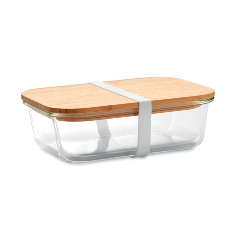 Lunchbox en verre et bambou promotionnelle TUNDRA