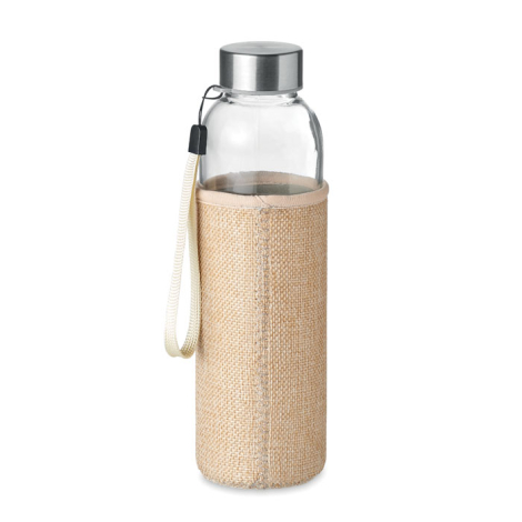 Bouteille publicitaire 500 ml et housse jute - UTAH TOUCH