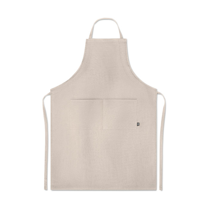 Tablier en chanvre promotionnel NAIMA Beige
