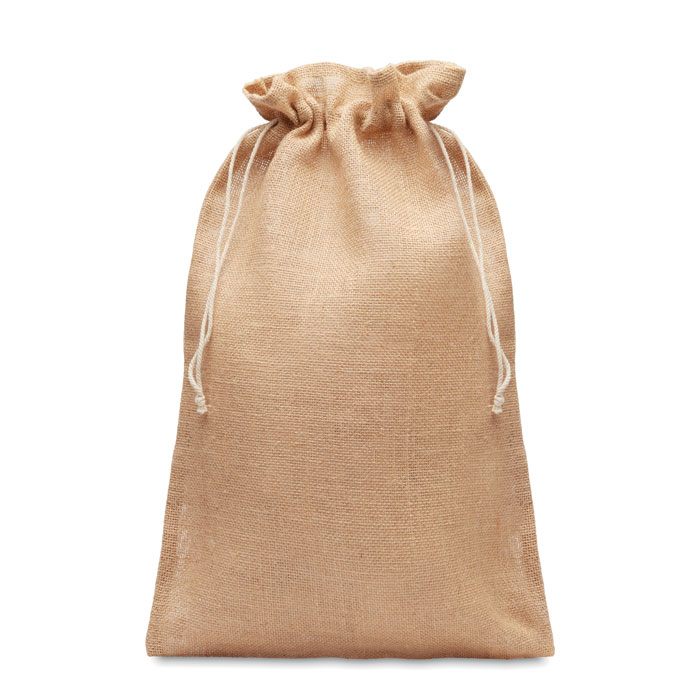 Pochon en jute personnalisé 30 x 47 cm JUTE Beige