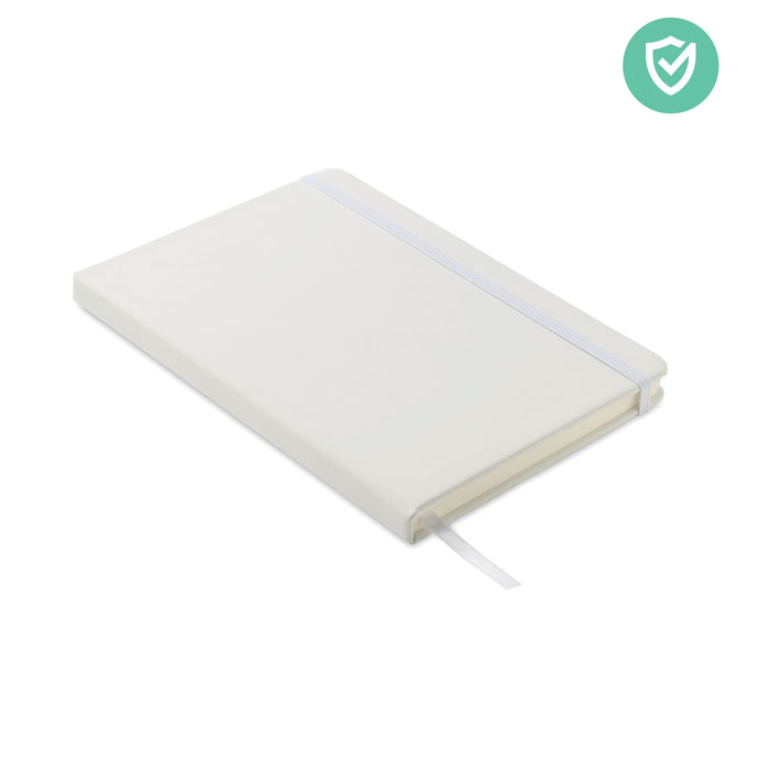 Carnet A5 antibactérien publicitaire ARCO Blanc