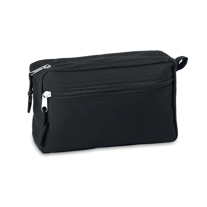 Trousse cosmétique en RPET personnalisée Noir