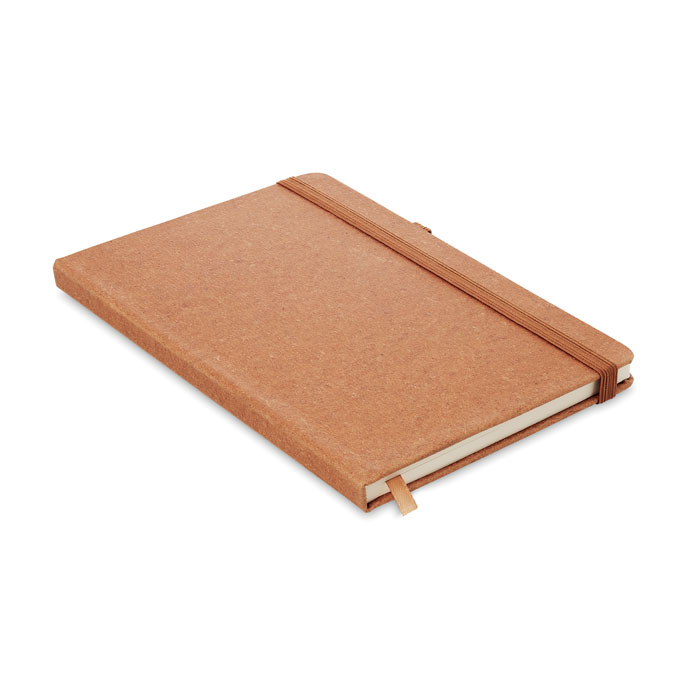 Carnet A5 personnalisé en PU recyclé BAOBAB Marron