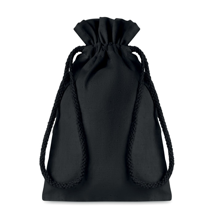 Pochon coton promotionnel 14 x 22 cm TASKE Noir