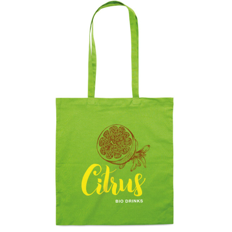 Tote bag personnalisé coton 140g COTTONEL COLOUR