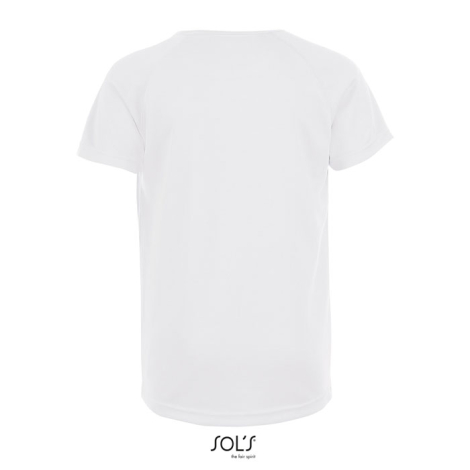 Tshirt enfant respirant publicitaire polyester 140g - SPORTY