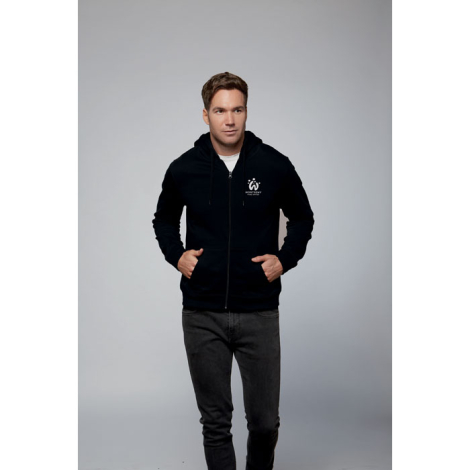 Hoodie publicitaire homme molletonné 260g - STONE