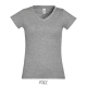 Tshirt col V publicitaire femme 150g - MOON