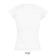 Tshirt col V publicitaire femme 150g - MOON