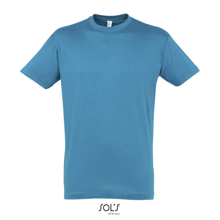 Tshirt unisex personnalisé en coton 150g - REGENT Aqua