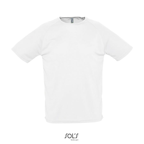 Tshirt respirant publicitaire homme polyester 140g - SPORTY