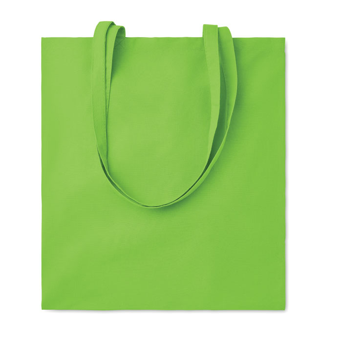 Tote bag personnalisé coton 140g COTTONEL COLOUR lime