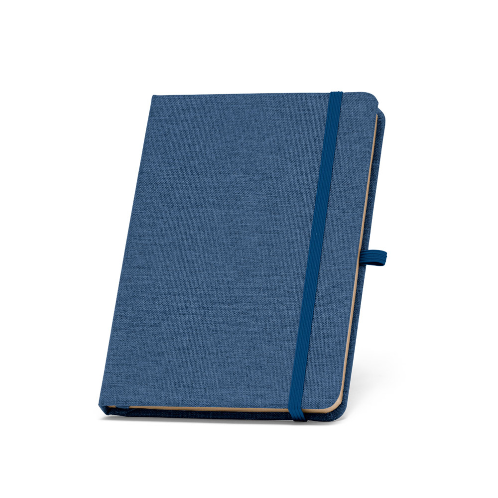 Carnet A5 en rPET promotionnel BOYD Bleu