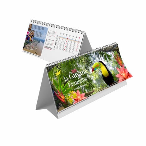 Chevalet bureau publicitaire 13 feuillets - Guyane