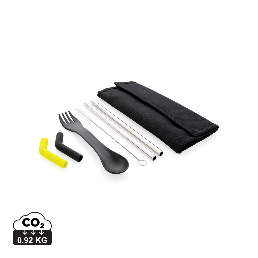 Set de couverts publicitaire Tierra Noir
