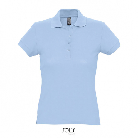 Polo publicitaire coton femme 170g - PASSION