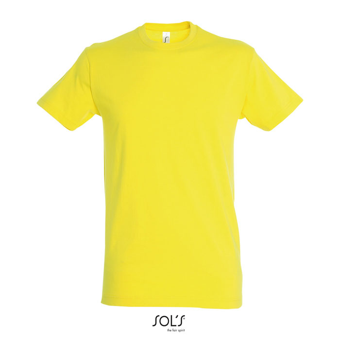 Tshirt unisex personnalisé en coton 150g - REGENT citron