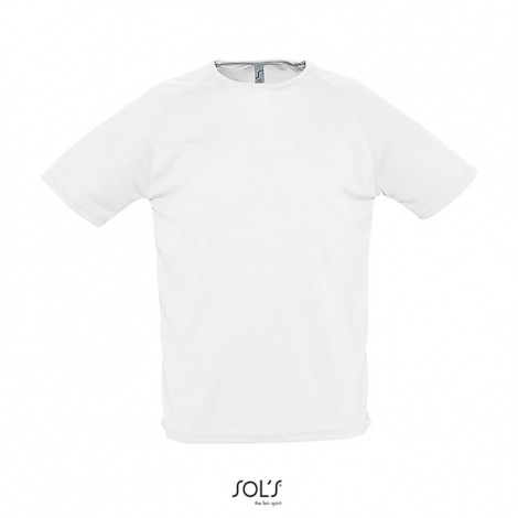 Tshirt respirant publicitaire homme polyester 140g - SPORTY