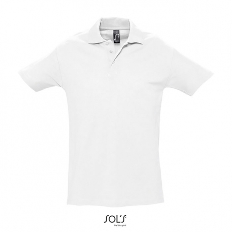 Polo en coton publicitaire homme 210g - SPRING