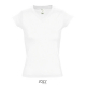 Tshirt col V publicitaire femme 150g - MOON