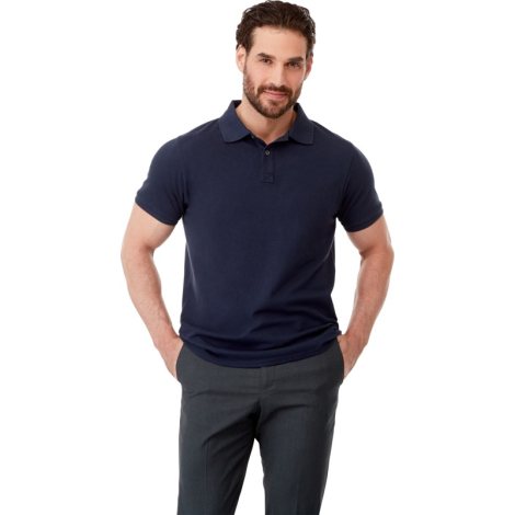 Polo bio recyclé personnalisé homme 220g - Beryl