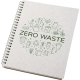 Carnet recyclé personnalisable A5 Bianco