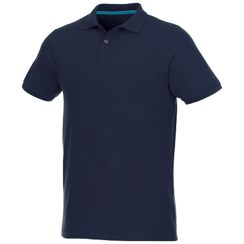 Polo bio recyclé personnalisé homme 220g - Beryl Marine