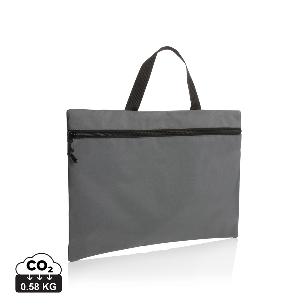 Porte documents promotionnel Impact anthracite