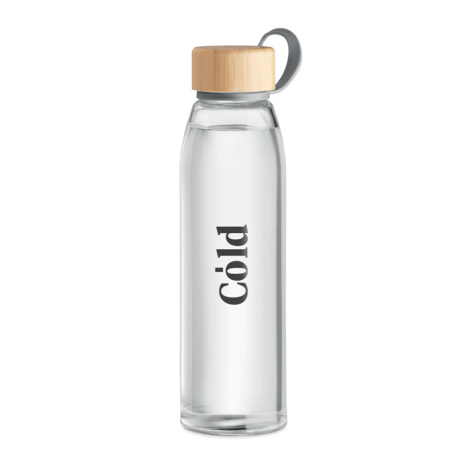 Bouteille publicitaire en verre 500 ml FJORD WHITE Bouteille publicitaire en verre 500 ml FJORD WHITE