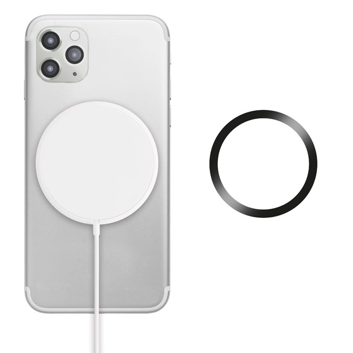 Chargeur sans fil magnétique publicitaire FLAKE MAG Blanc