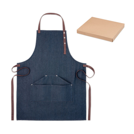 Tablier de cuisine promotionnel denim 240 gr DENIPUR