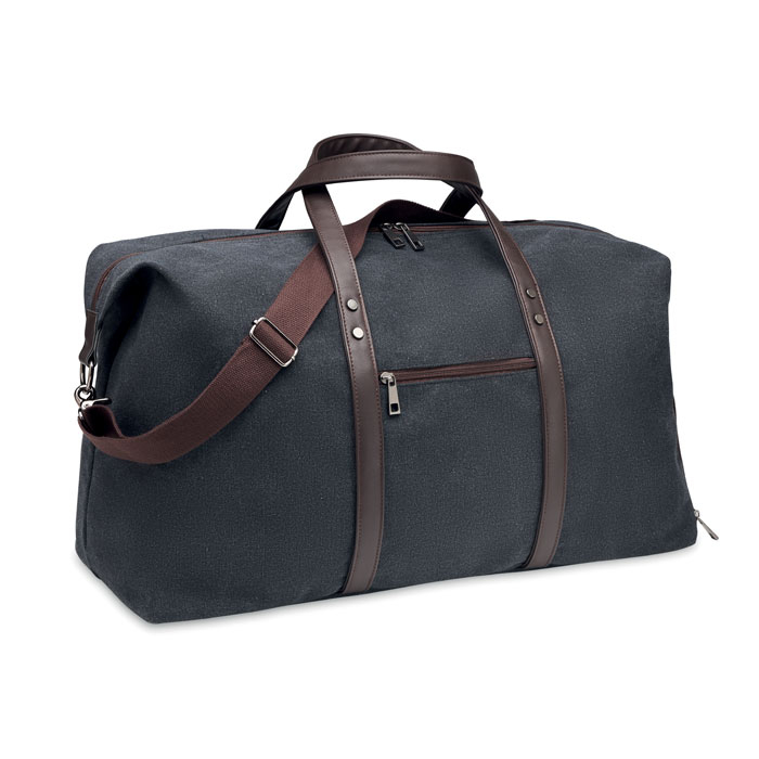 Sac week-end publicitaire toile et rPET ZURICH Noir