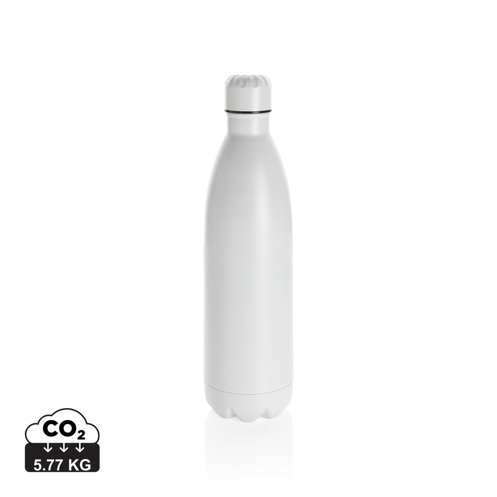Bouteille publicitaire isotherme 1L Blanc