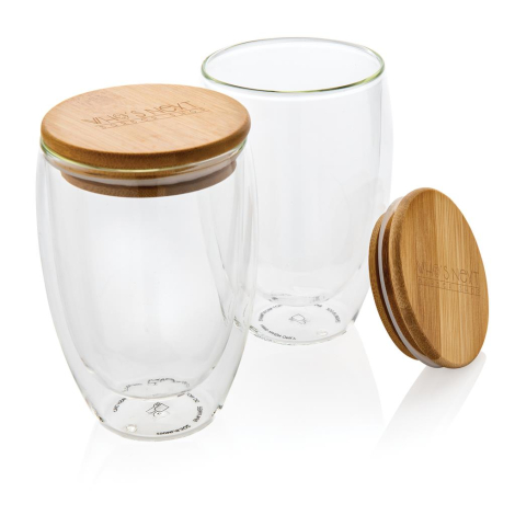 2 Verres à double paroi personnalisés 350ml