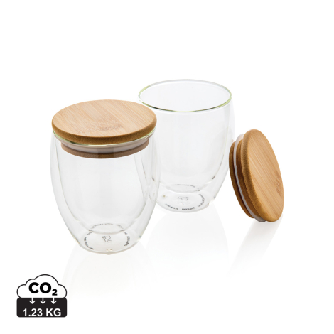 2 Verres à double paroi personnalisés 250ml