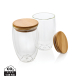 2 Verres à double paroi personnalisés 350ml