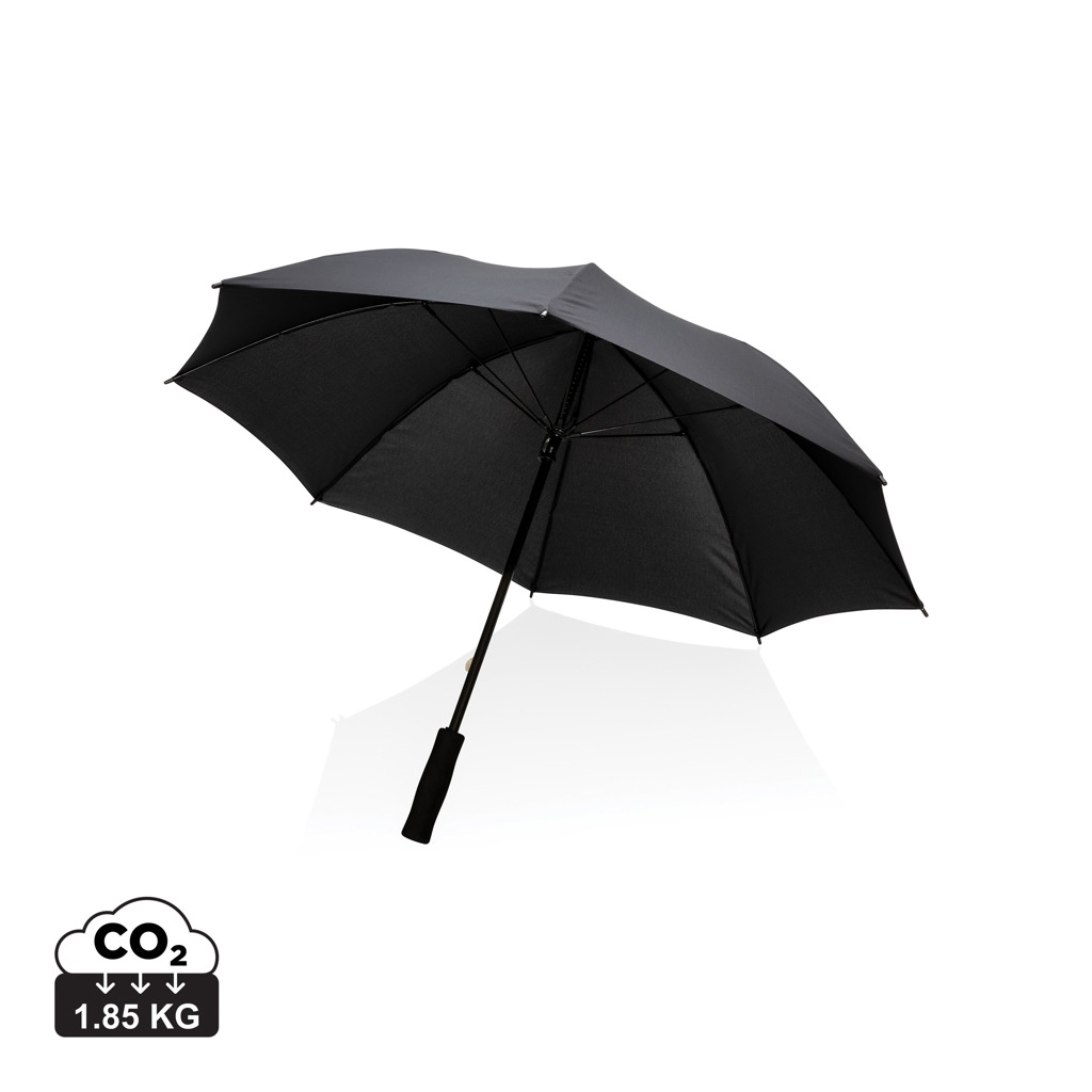 Parapluie tempête 23" en rPET personnalisé Impact Noir