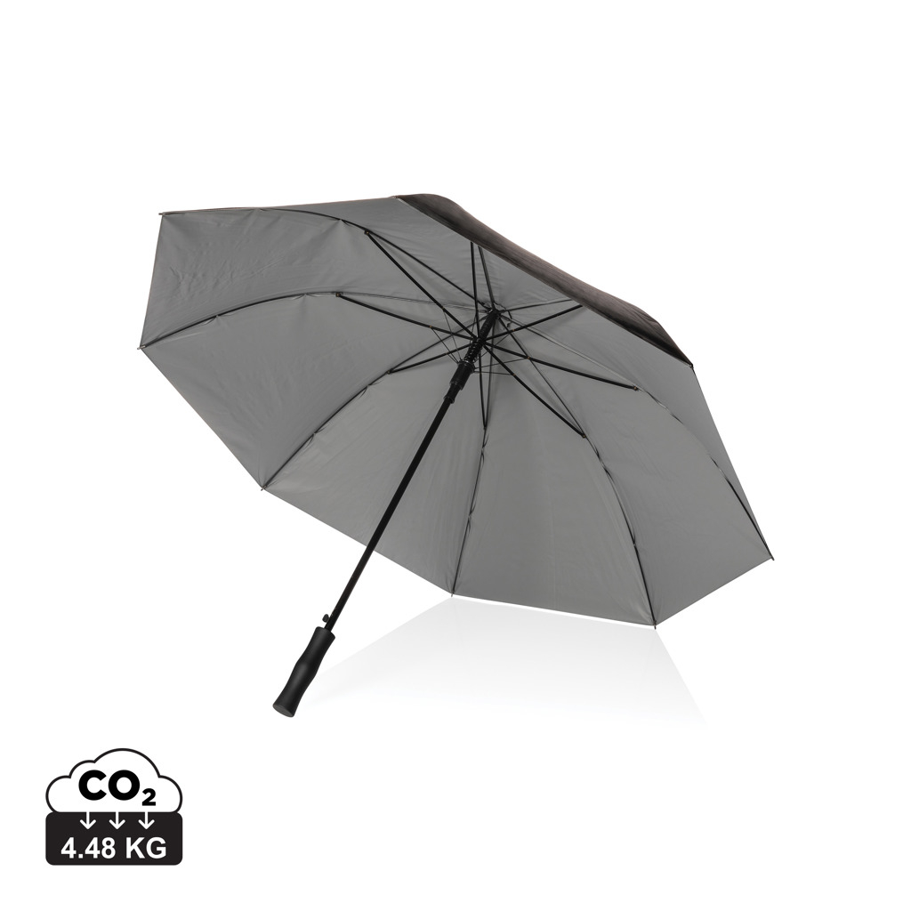 Parapluie 27" publicitaire rPET Impact Argent