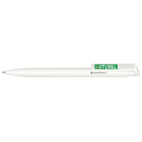 Stylo bille personnalisable plastique recyclé - Trento