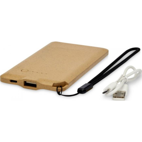 Powerbank éco-responsable personnalisé 4000 mAh ECO