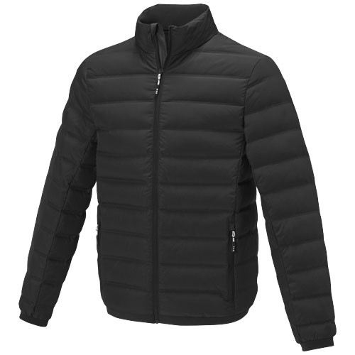Doudoune publicitaire homme avec duvet recyclé MACIN Noir